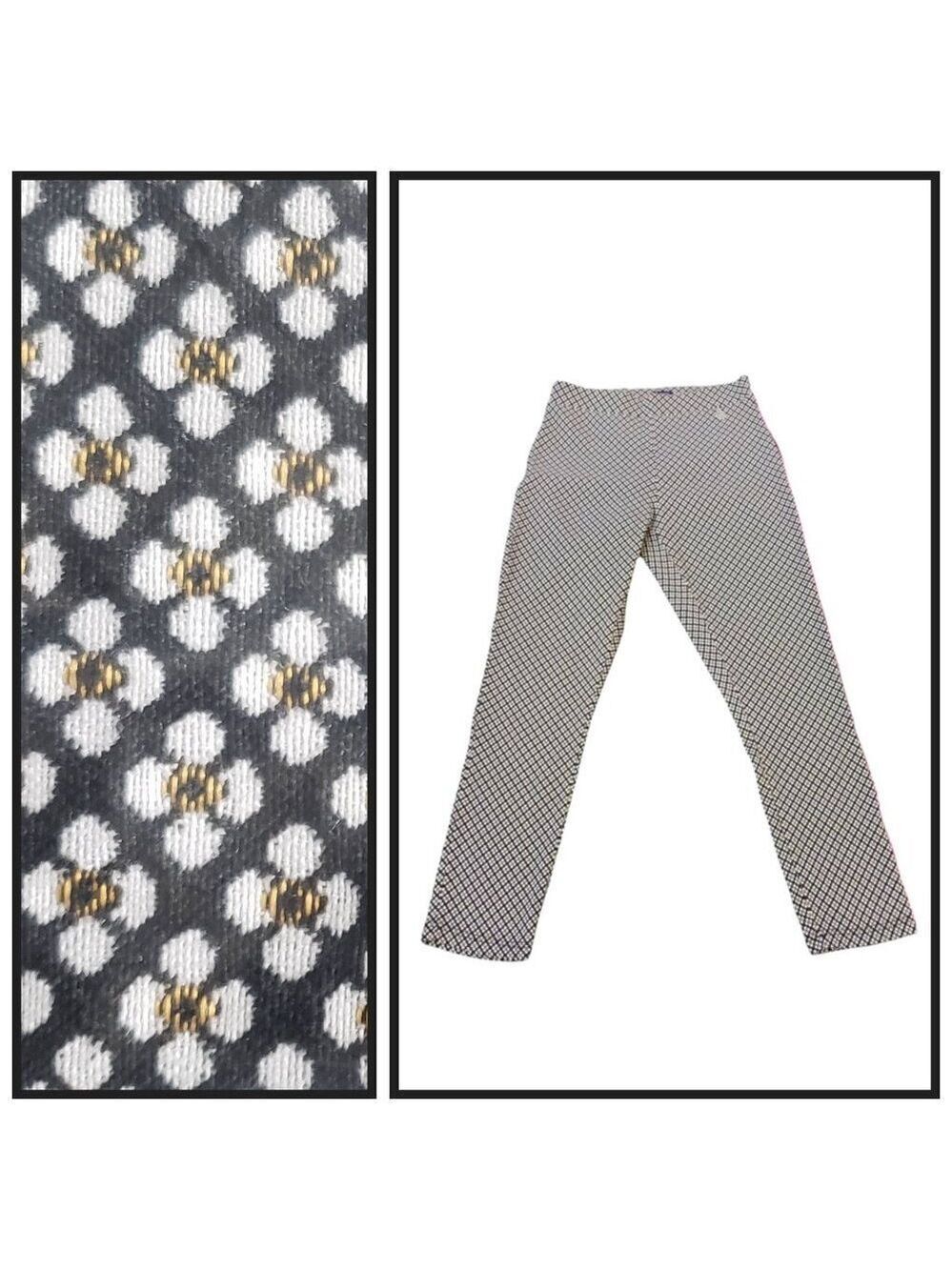 Tommy Hilfiger Women’s Gold Metallic Leggings Size 12 Stretch Pull On Pants